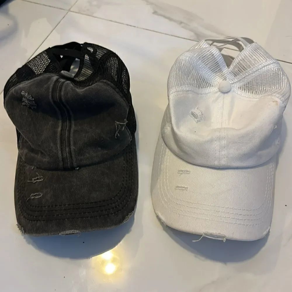 1 Black and 1 white hats #11